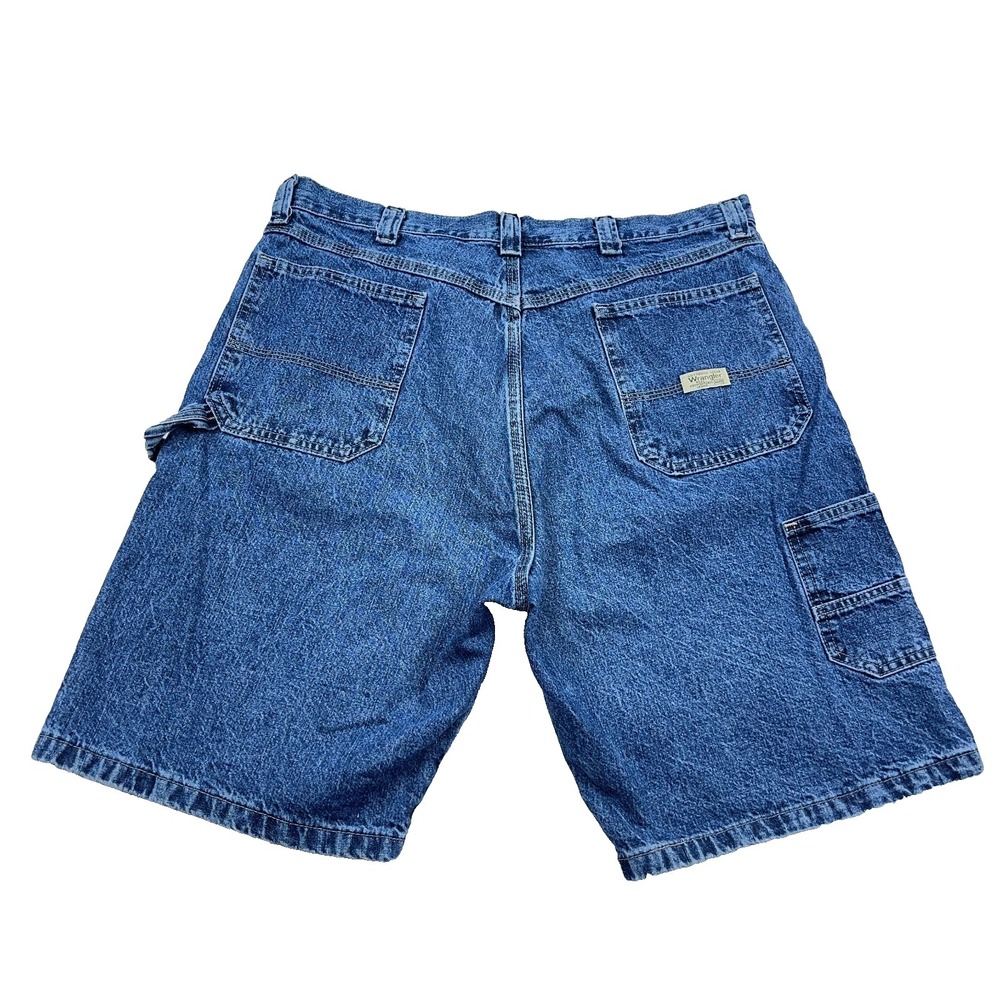 Vintage Wrangler Carpenter Shorts Men 36 Relaxed Fit Workwear Jorts Baggy Y2K F4